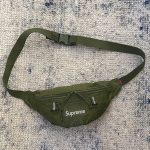 Supreme Forest Green Belt Bag